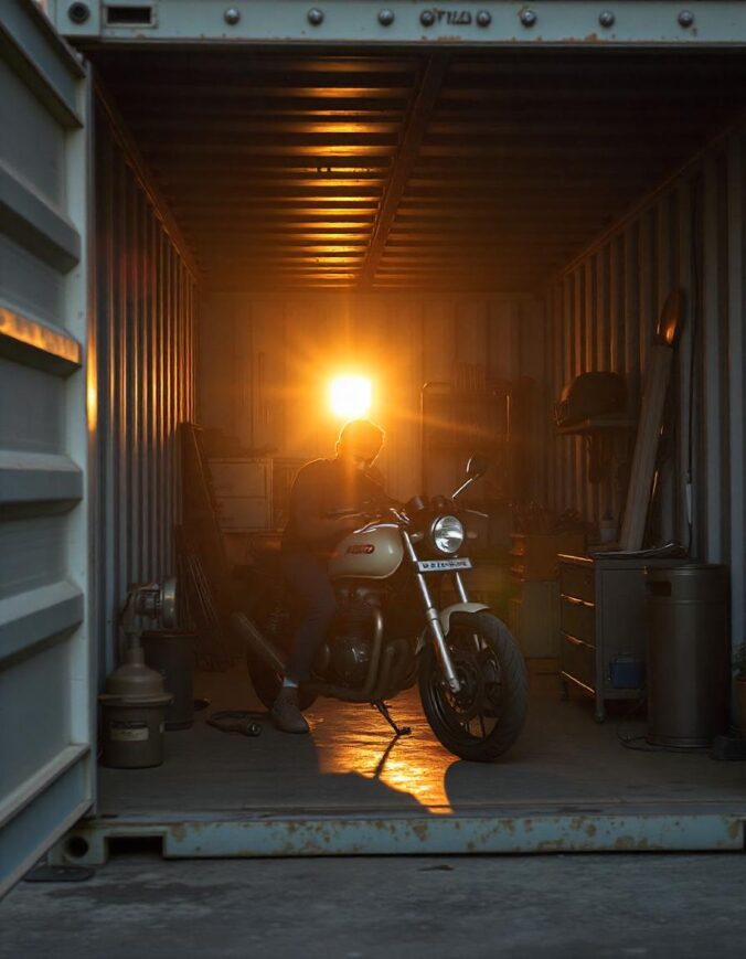 Cargo Container garage